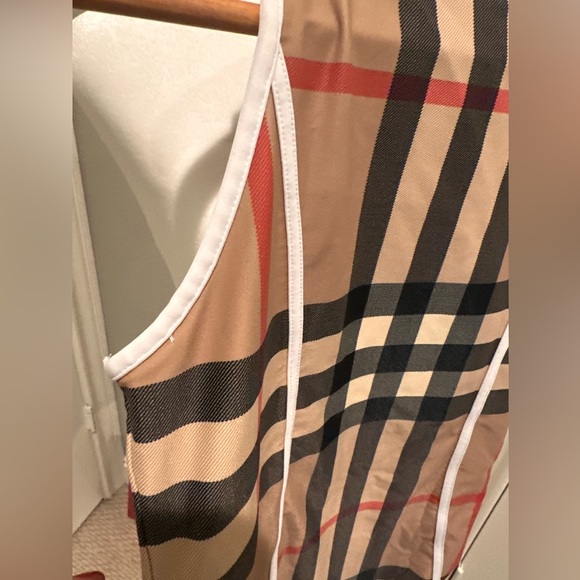 Burberry | Girl’s One Piece Swimwear | Size 14Y | Color Archive Beige IP Check - Picture 4 of 14